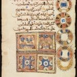 A 19th century script of the opening verse of the Qur'an written in the Sudani Script