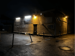 An image outside of a pub where one of the psychic nights studied was hosted.
